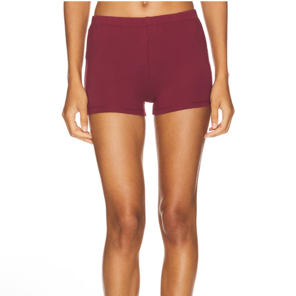 Miaou Burgundy Women's Shorts